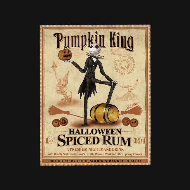 Halloween Spiced Rum-Womens-Fitted-Tee-NMdesign