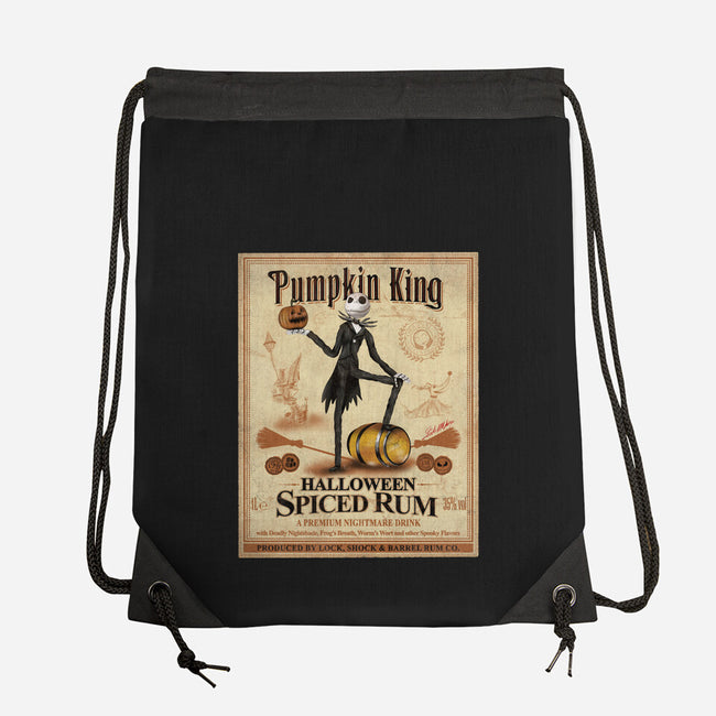 Halloween Spiced Rum-None-Drawstring-Bag-NMdesign