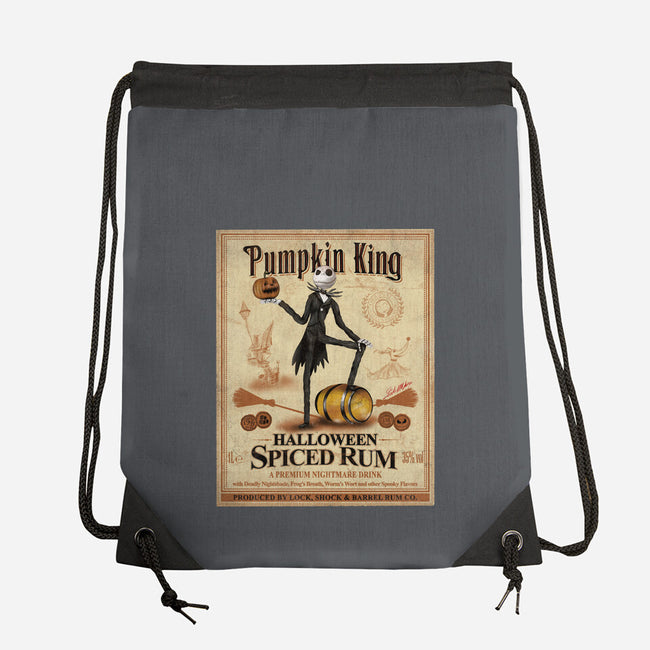 Halloween Spiced Rum-None-Drawstring-Bag-NMdesign