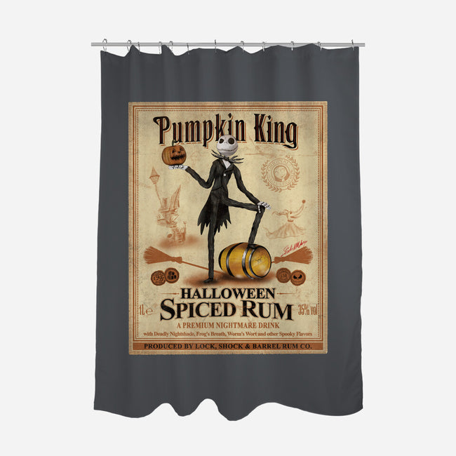 Halloween Spiced Rum-None-Polyester-Shower Curtain-NMdesign