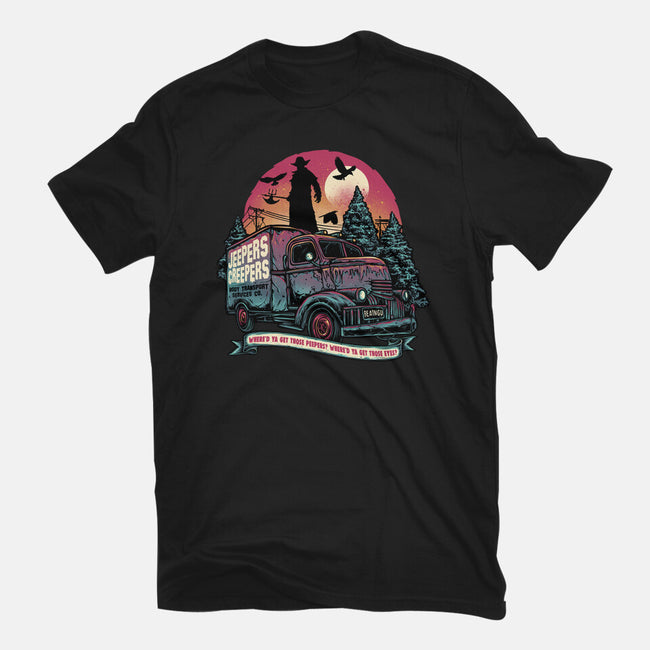 Creepers Transport Service-Youth-Basic-Tee-glitchygorilla