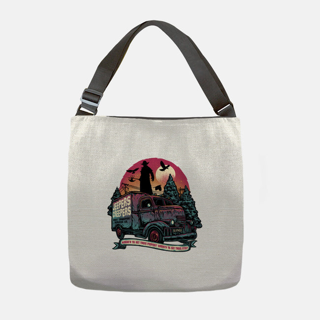 Creepers Transport Service-None-Adjustable Tote-Bag-glitchygorilla