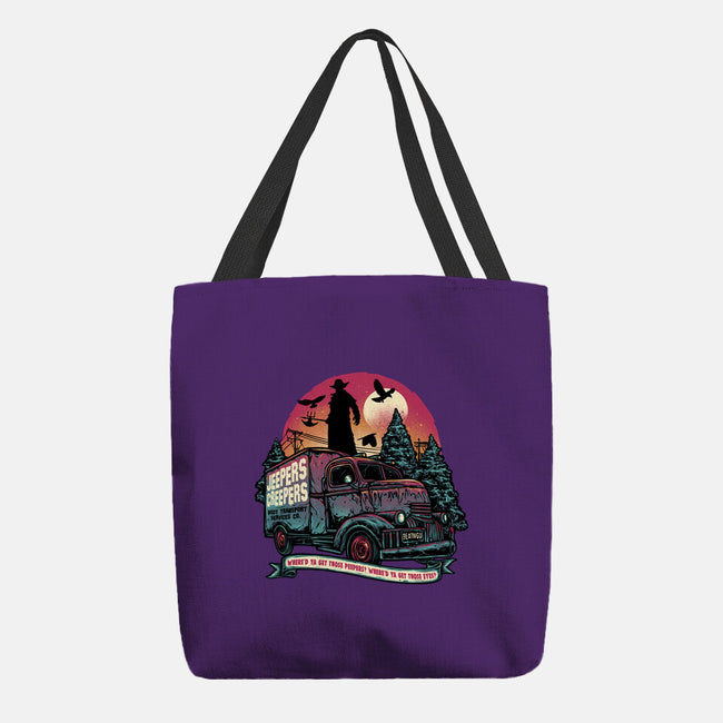 Creepers Transport Service-None-Basic Tote-Bag-glitchygorilla