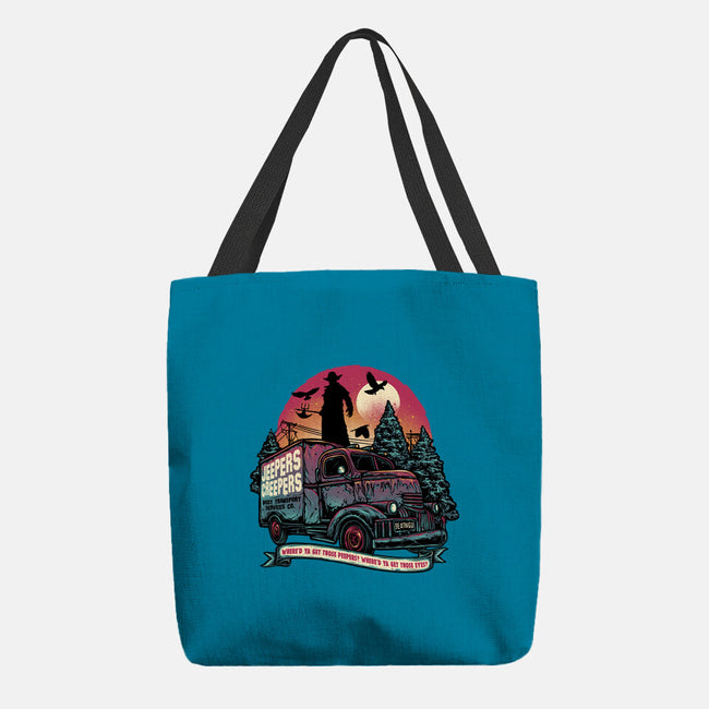 Creepers Transport Service-None-Basic Tote-Bag-glitchygorilla