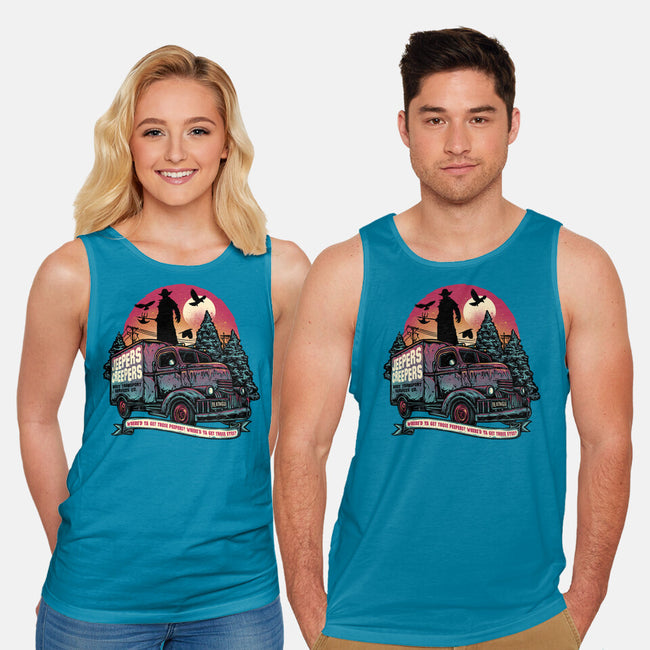 Creepers Transport Service-Unisex-Basic-Tank-glitchygorilla