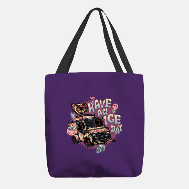 Have An Ice Day-None-Basic Tote-Bag-glitchygorilla