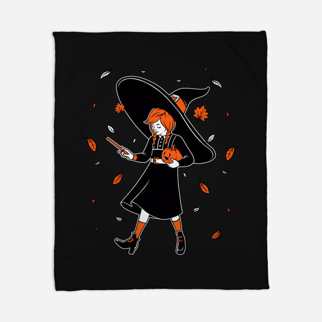 Salt Witch Girl-None-Fleece-Blanket-Studio Mootant