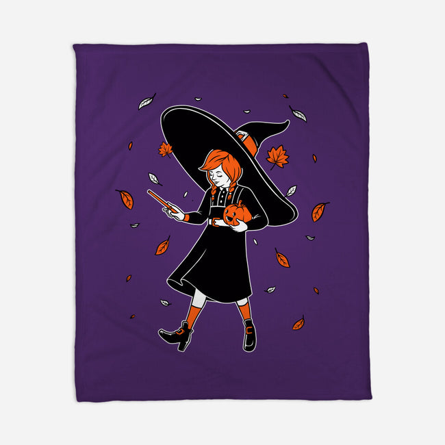 Salt Witch Girl-None-Fleece-Blanket-Studio Mootant