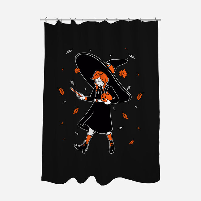 Salt Witch Girl-None-Polyester-Shower Curtain-Studio Mootant