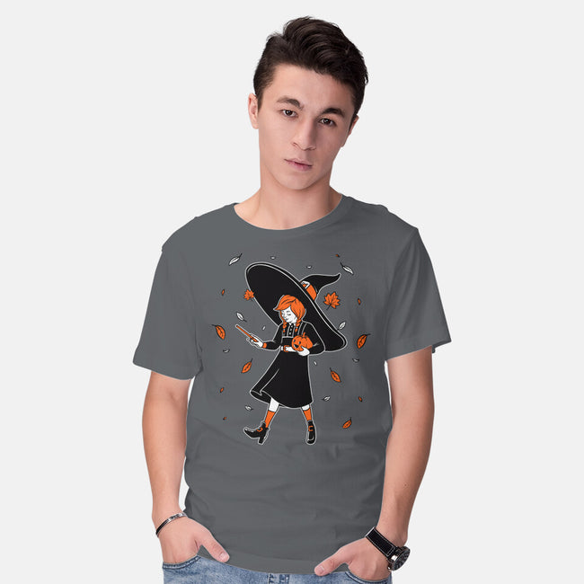 Salt Witch Girl-Mens-Basic-Tee-Studio Mootant