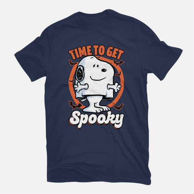 Spooky Beagle Halloween-Mens-Heavyweight-Tee-Studio Mootant