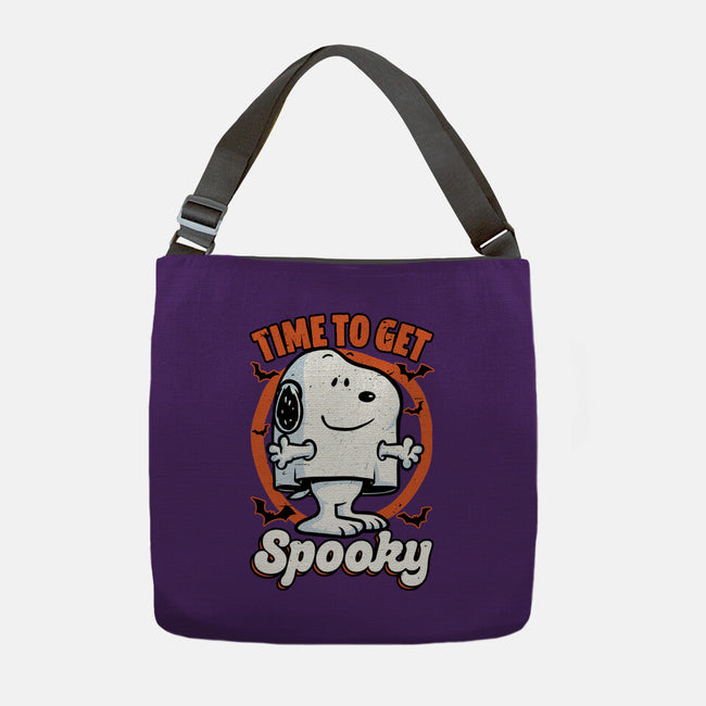 Spooky Beagle Halloween-None-Adjustable Tote-Bag-Studio Mootant