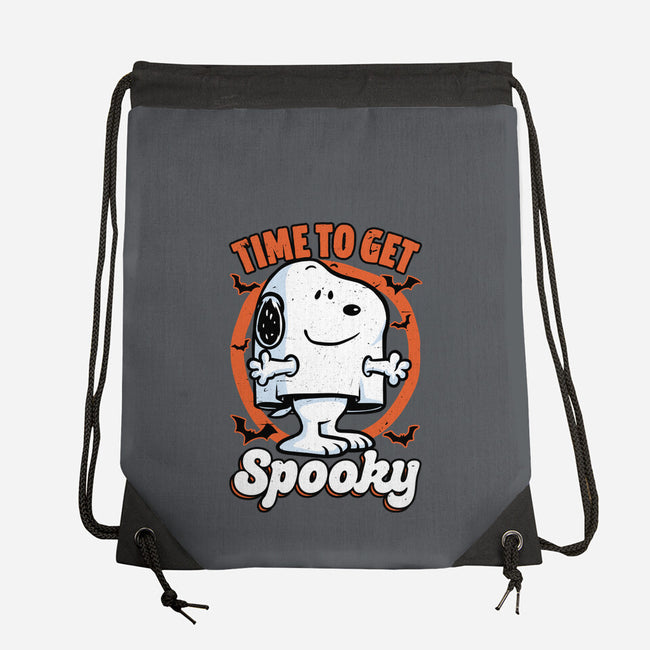 Spooky Beagle Halloween-None-Drawstring-Bag-Studio Mootant