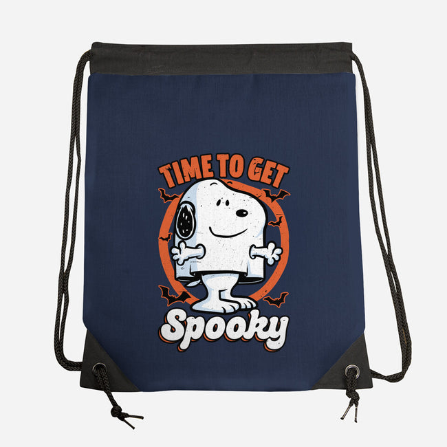 Spooky Beagle Halloween-None-Drawstring-Bag-Studio Mootant