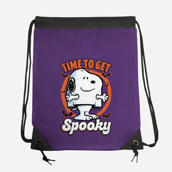 Spooky Beagle Halloween-None-Drawstring-Bag-Studio Mootant