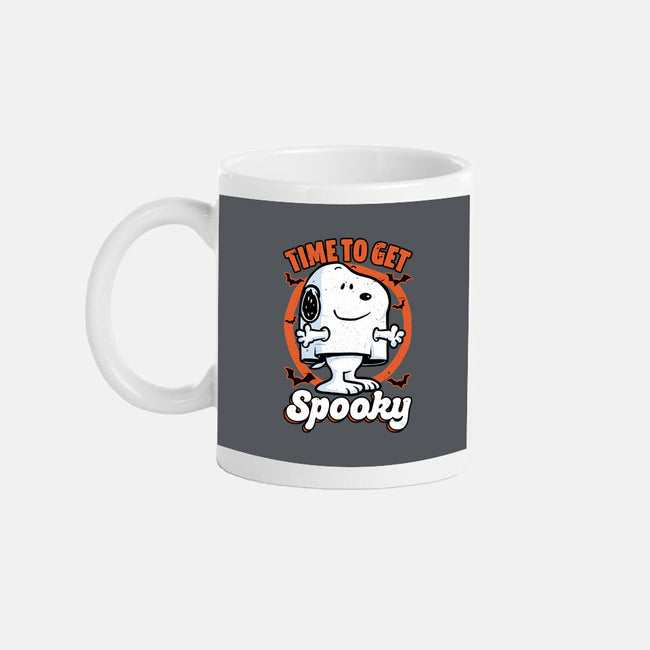 Spooky Beagle Halloween-None-Mug-Drinkware-Studio Mootant