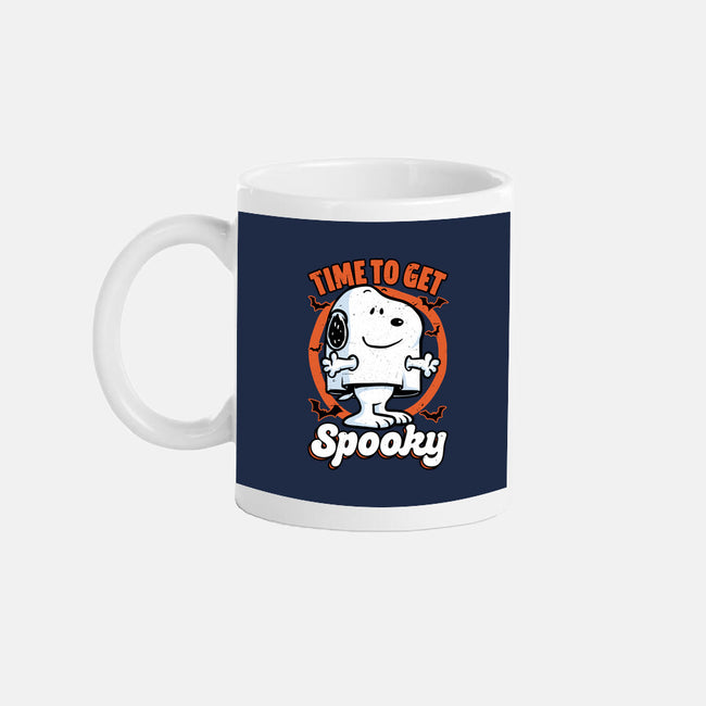 Spooky Beagle Halloween-None-Mug-Drinkware-Studio Mootant