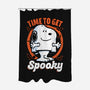 Spooky Beagle Halloween-None-Polyester-Shower Curtain-Studio Mootant