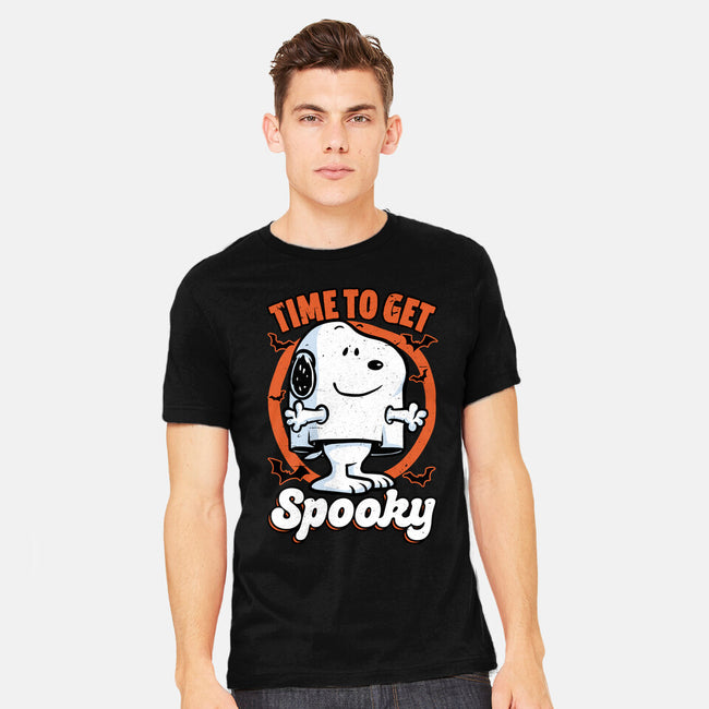 Spooky Beagle Halloween-Mens-Heavyweight-Tee-Studio Mootant