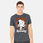 Spooky Beagle Halloween-Mens-Heavyweight-Tee-Studio Mootant