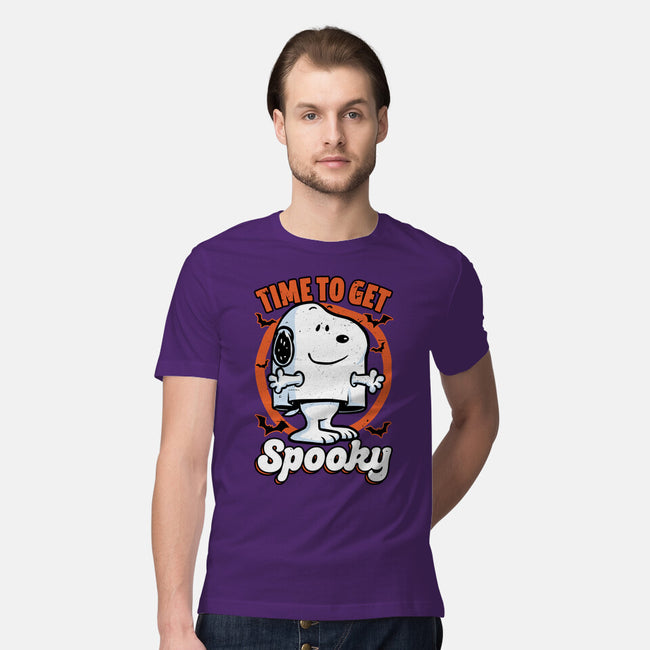 Spooky Beagle Halloween-Mens-Premium-Tee-Studio Mootant