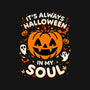 Halloween Soul Pumpkin-Womens-Off Shoulder-Tee-Studio Mootant