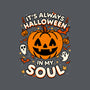 Halloween Soul Pumpkin-Womens-Basic-Tee-Studio Mootant