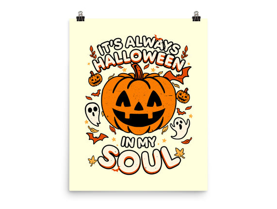 Halloween Soul Pumpkin