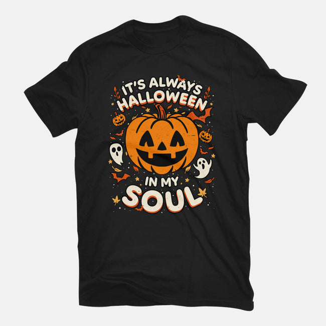 Halloween Soul Pumpkin-Mens-Premium-Tee-Studio Mootant