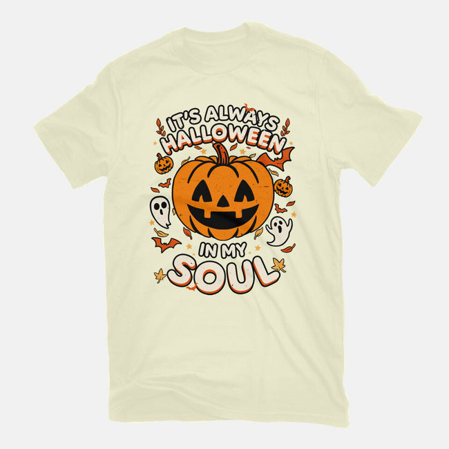 Halloween Soul Pumpkin-Mens-Premium-Tee-Studio Mootant