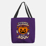 Halloween Soul Pumpkin-None-Basic Tote-Bag-Studio Mootant