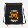 Halloween Soul Pumpkin-None-Drawstring-Bag-Studio Mootant