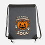 Halloween Soul Pumpkin-None-Drawstring-Bag-Studio Mootant