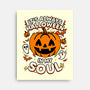 Halloween Soul Pumpkin-None-Stretched-Canvas-Studio Mootant