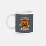 Halloween Soul Pumpkin-None-Mug-Drinkware-Studio Mootant