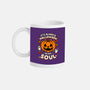 Halloween Soul Pumpkin-None-Mug-Drinkware-Studio Mootant