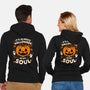 Halloween Soul Pumpkin-Unisex-Zip-Up-Sweatshirt-Studio Mootant