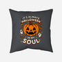 Halloween Soul Pumpkin-None-Removable Cover w Insert-Throw Pillow-Studio Mootant