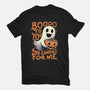 Halloween Ghost Candies-Womens-Fitted-Tee-Studio Mootant