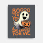 Halloween Ghost Candies-None-Stretched-Canvas-Studio Mootant