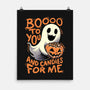 Halloween Ghost Candies-None-Matte-Poster-Studio Mootant