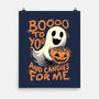 Halloween Ghost Candies-None-Matte-Poster-Studio Mootant