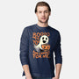 Halloween Ghost Candies-Mens-Long Sleeved-Tee-Studio Mootant