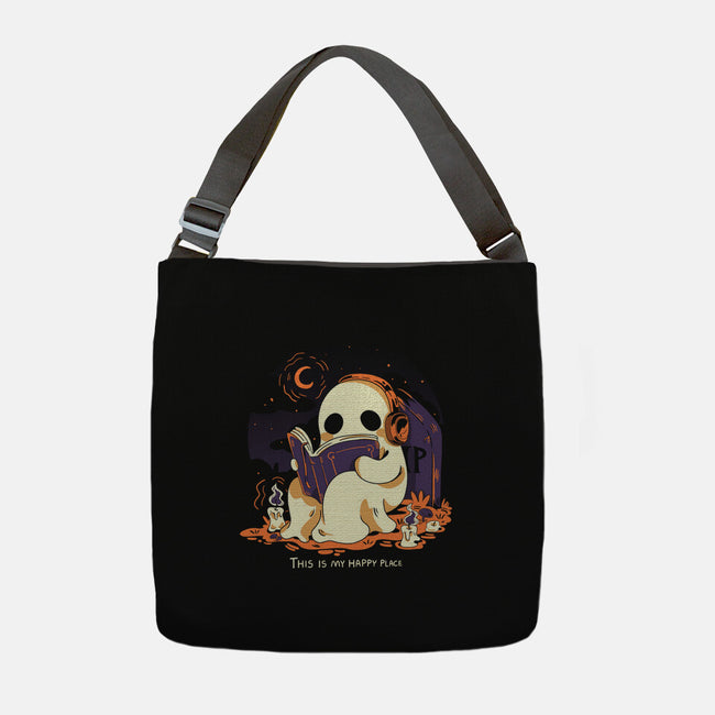 Spooky Place-None-Adjustable Tote-Bag-yumie