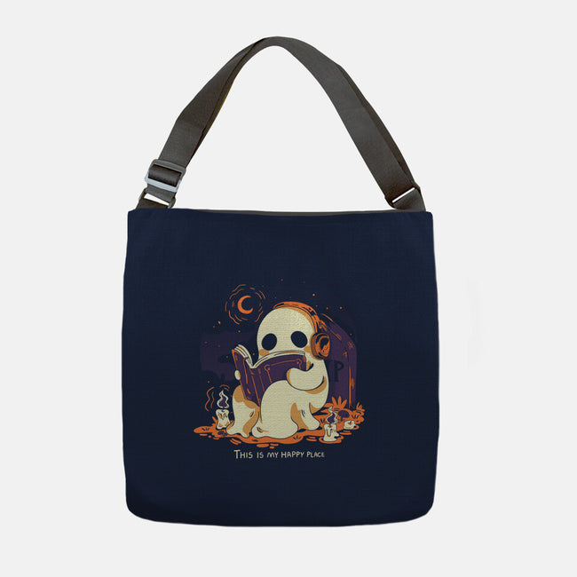 Spooky Place-None-Adjustable Tote-Bag-yumie