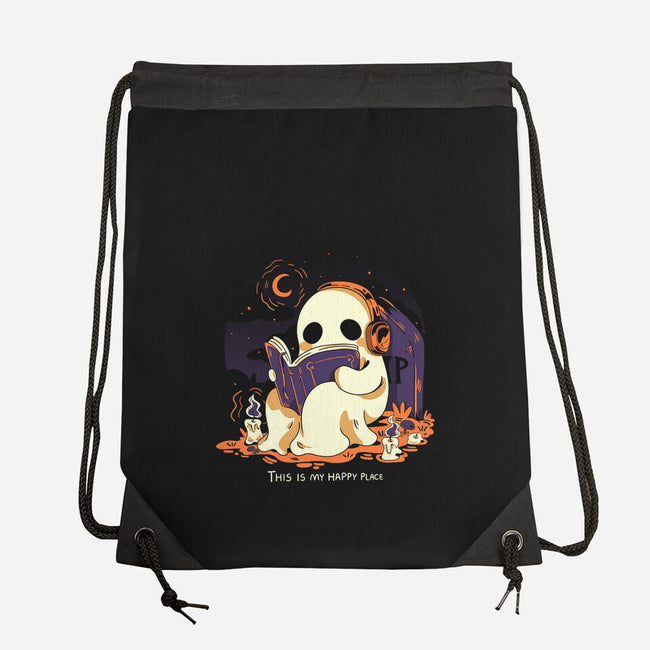 Spooky Place-None-Drawstring-Bag-yumie