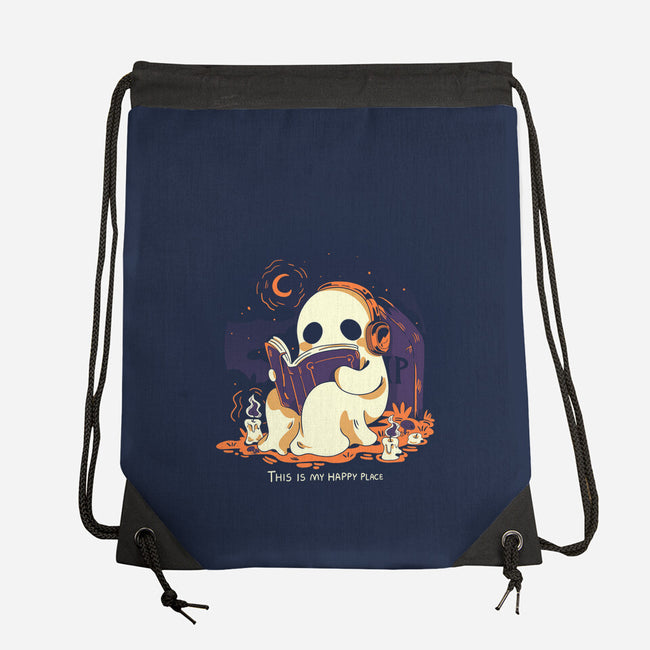 Spooky Place-None-Drawstring-Bag-yumie