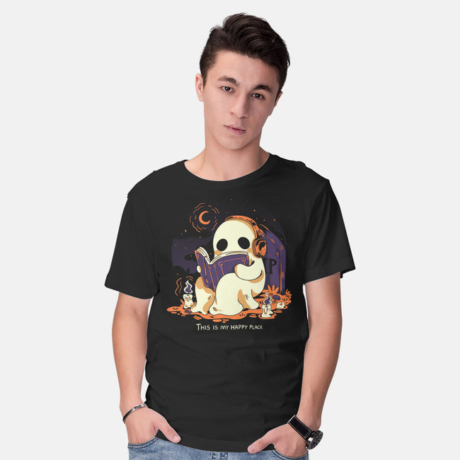 Spooky Place-Mens-Basic-Tee-yumie