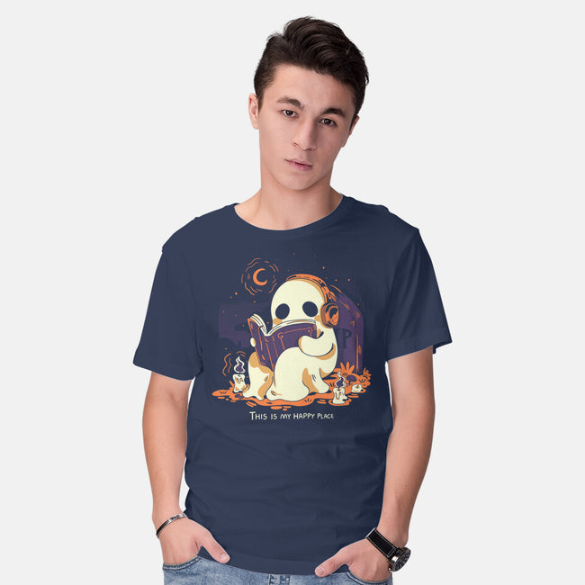 Spooky Place-Mens-Basic-Tee-yumie