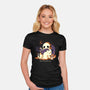 Spooky Place-Womens-Fitted-Tee-yumie